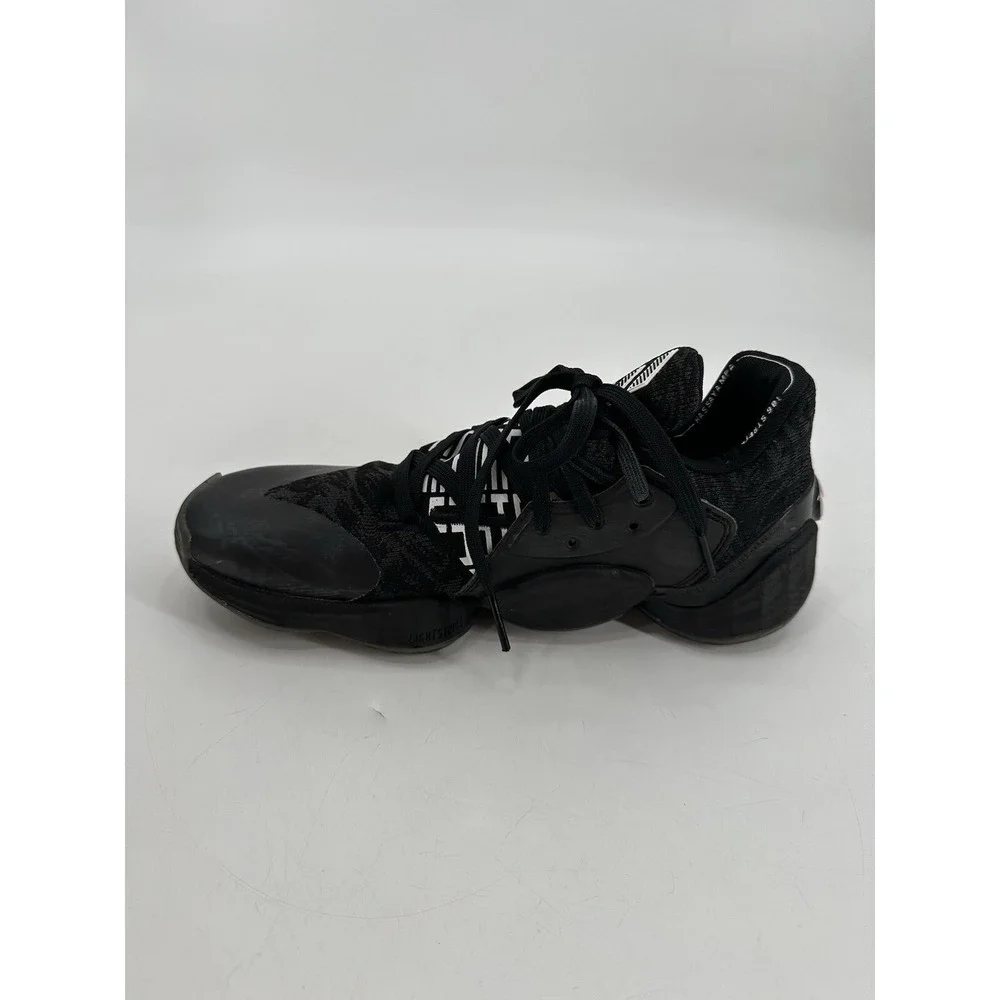 Adidas Harden Shoes Men's Size 8‎ Vol. 4 Core Black 2019 Basketball Sneakers